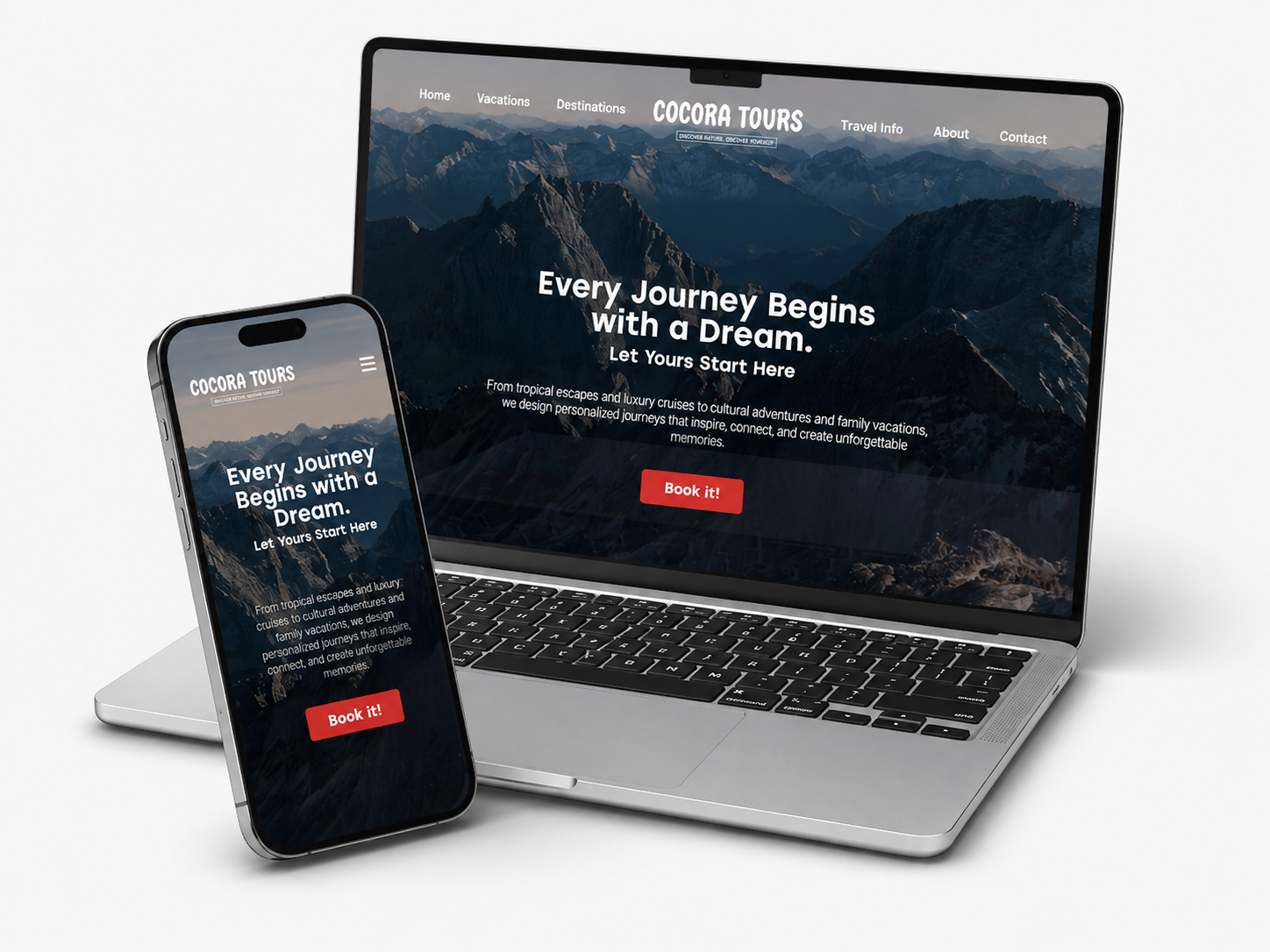 NC Media Works project mockup